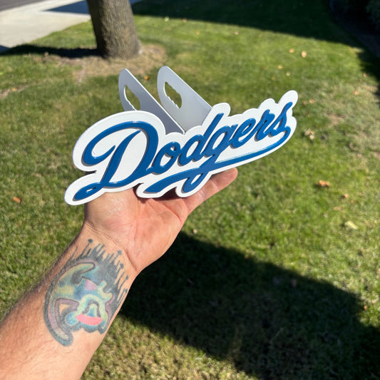 Dodgers Tow Hitch Cover