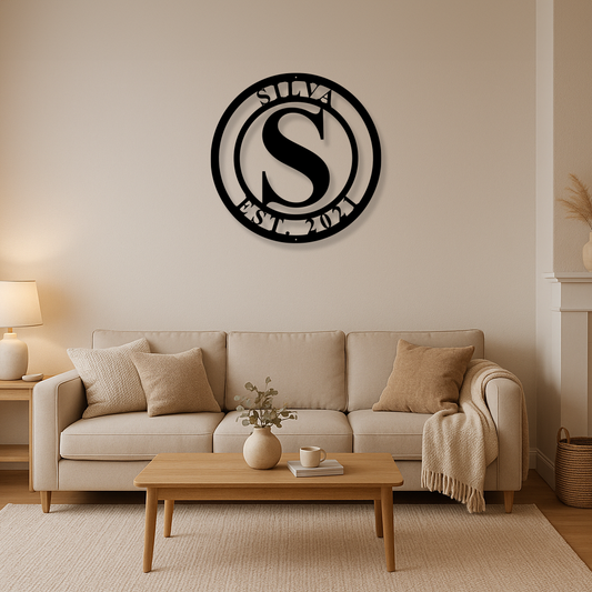 Family Name Monogram