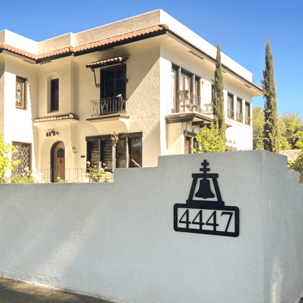 Riverside Address Bell Sign