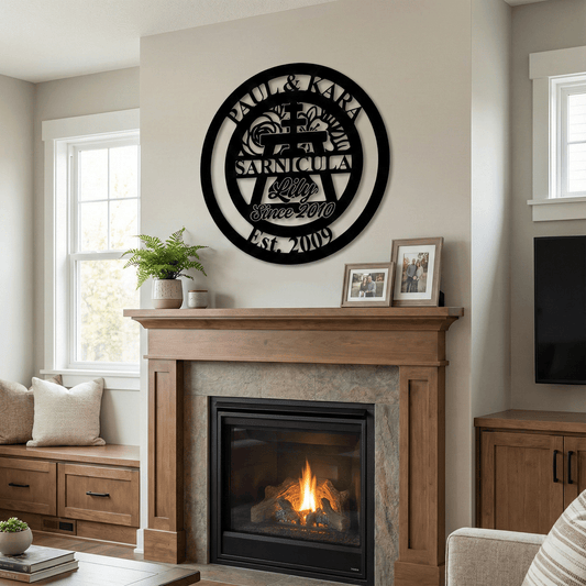 Personalized Couples Sign